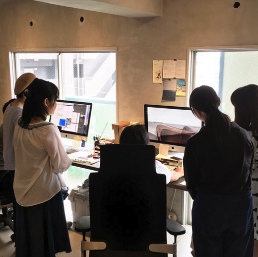 熊デザ生の事務所訪問