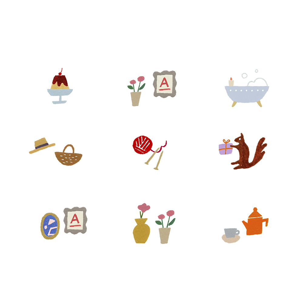 EC雑貨店 てんとてん｜イラストレーション