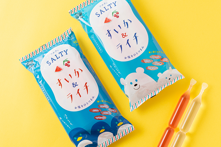 ソルティ スイカ＆ライチ｜パッケージ